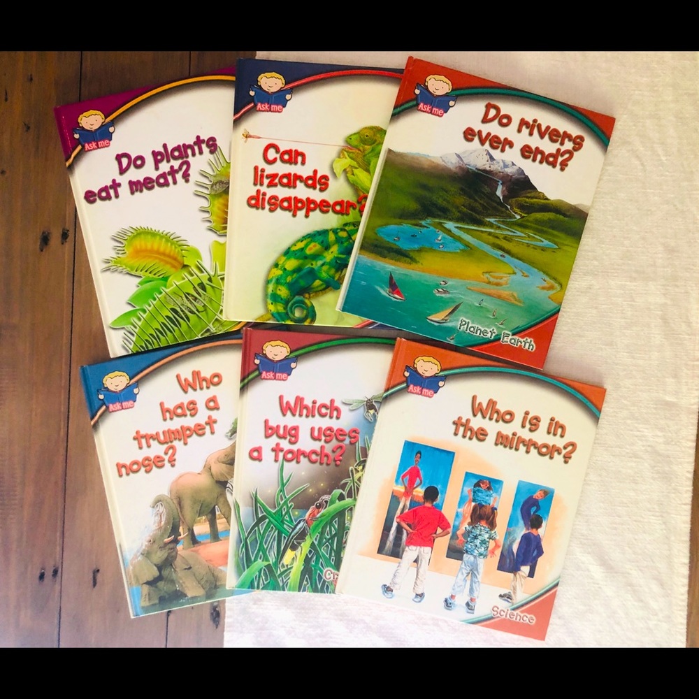 Hardcover “Ask Me” Book Series (Lot of 6)